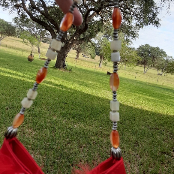 Pretty Red Vintage Purse - Picture 3 of 9